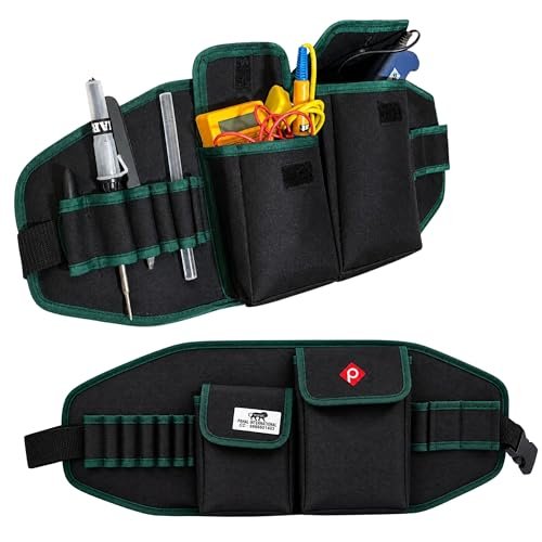 PAHAL Rapid Response Heavy Duty Tool Belt, Adjustable (Green/Black) view 2