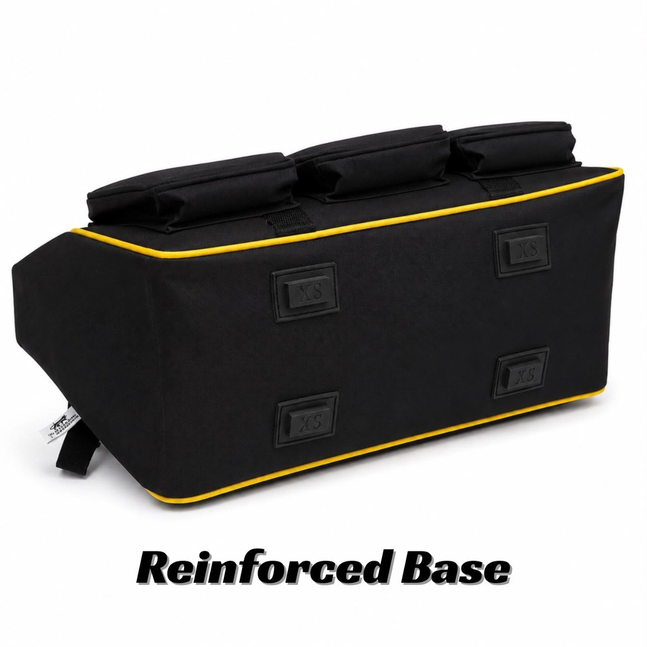 PAHAL 16 Inch Heavy Duty Tool Bag | Waterproof Nylon Tool Organizer with Multiple Pockets | Large Tool Storage Bag for Electrician, Plumber, Technician, Carpenter & Service Engineer | Black, Empty view 6