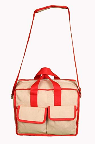 PAHAL Heavy Duty Canvas Tool Bag for Electrician & Technician | Durable 4-Pocket Tool Organizer | Multipurpose Tool Storage Bag for Home, Workshop & Industrial Use view 3