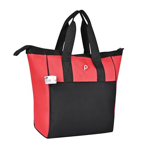 PAHAL 11 Inch Portable Compact Tool Bag (Red/Black) view 2