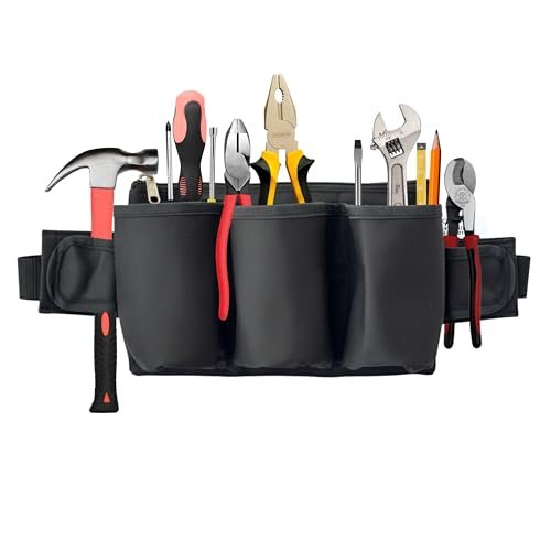 PAHAL Infantry Utility Tool Belt with 3 Pockets (Black) view 2